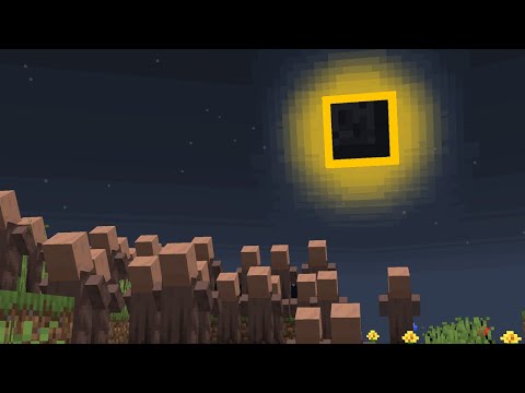 Solar Eclipse in Minecraft Solar Eclipse in Minecraft