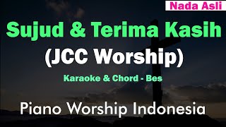 JCC Worship - Sujud \u0026 Terima Kasih (Karaoke Version dan Chord)