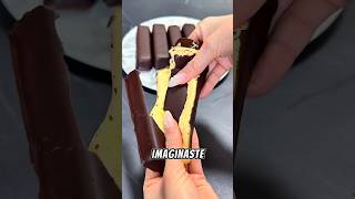 Existe un postre con un corazón dentro, Cremosito y Dulce 😉😋