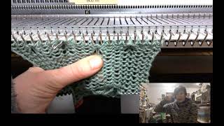 Manual Tuck Stitch (Machine Knit)