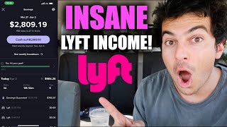 How To Make 2,800 As A Lyft Driver In One Week