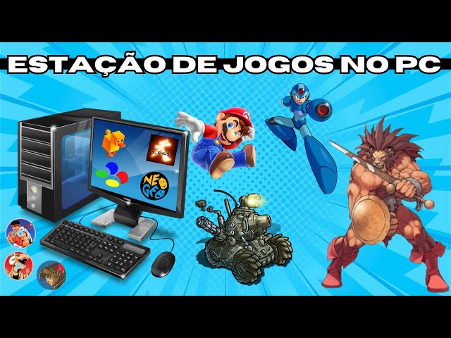 Transforme seu PC ou NOTEBOOK antigo em uma Plataforma de Games Retro –  BRASAP – Developer Zone