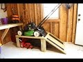 Storage Caddy for Lawn Mower and Yard Tools