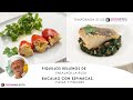 PIMIENTOS rellenos y BACALAO Noruego con espinacas ¡Delicioso! 🐟Cocina Abierta de Karlos Arguiñano