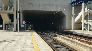 코레일 KTX 45호기 행신행 #504 광명역 진입