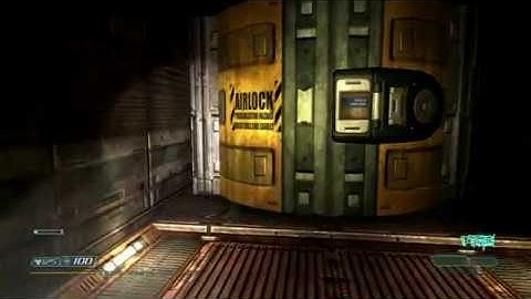 Doom 3 part 12 light machine gun
