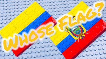 Lego South America flag by stop motion #lego #asmr #flag #stopmotion #games #art #animation