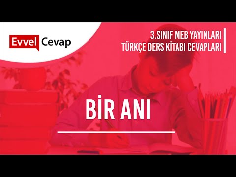 Bir Anı Metni