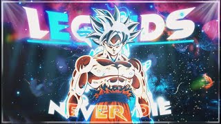"Goku" Ultra Instinct - Legends Never Die [AMV/EDIT] (4K)