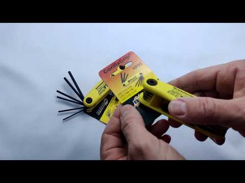 НАБОР ШЕСТИГРАННИКОВ BONDHUS ALLEN WRENCH SET FOLDING