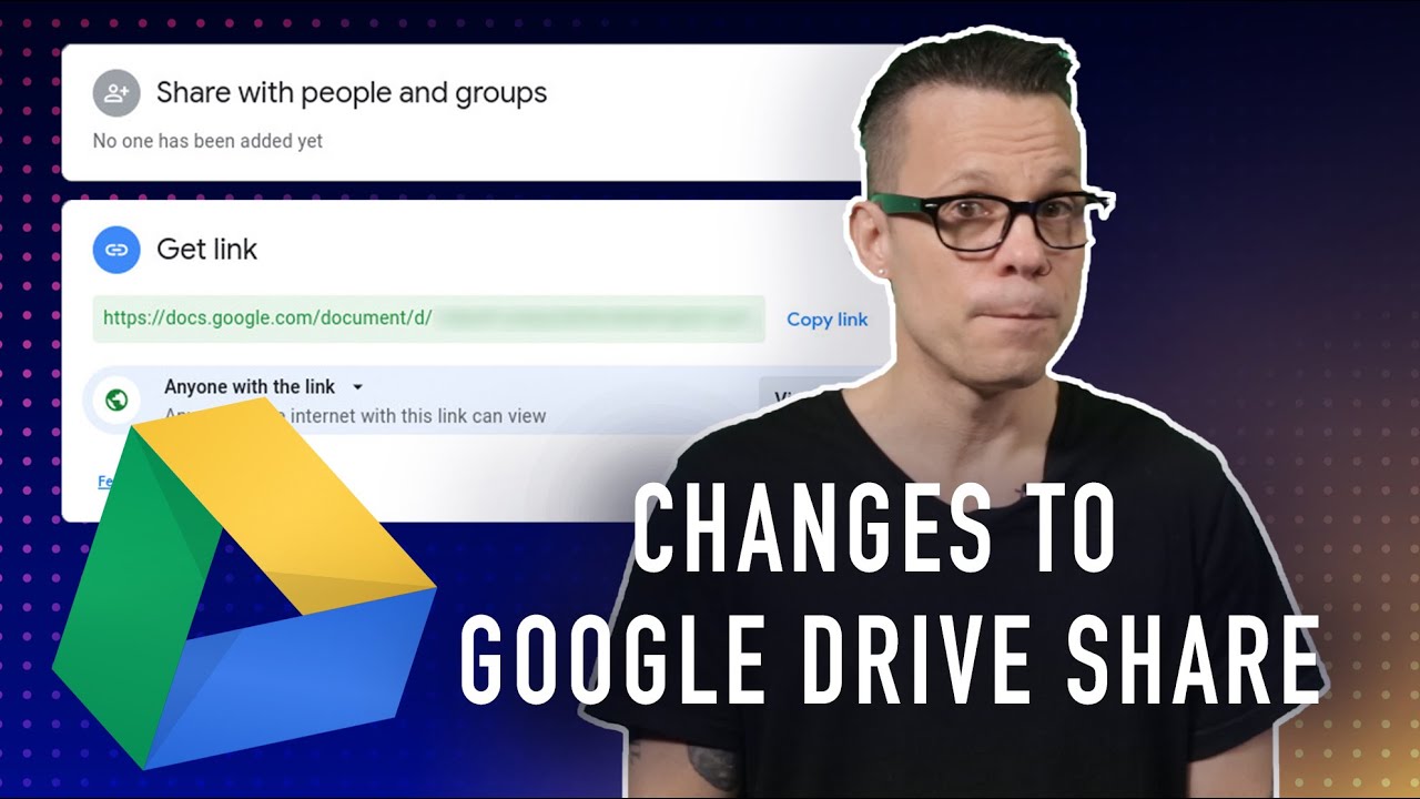 How to use the new Google Drive sharing options - YouTube