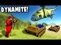 DYNAMITE ARROWS and SUBMARINE Vehicles!?  Top Secret! (Ravenfield Gameplay)