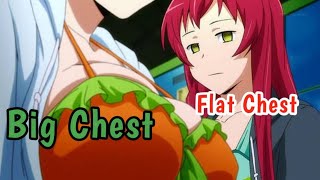 Hilarious Flat Oppai V/S Big Oppai Anime Girls 😂