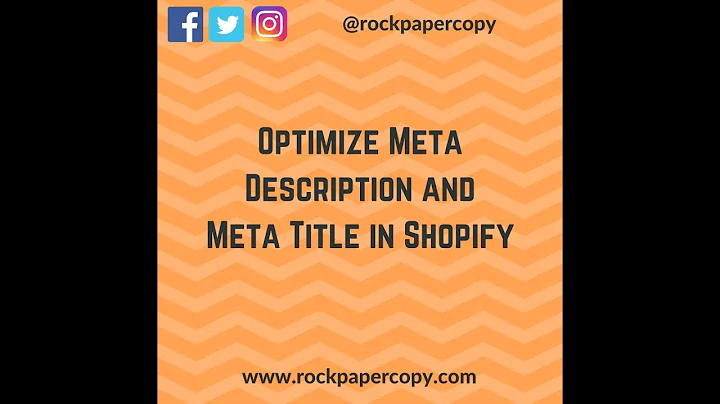 Improve SEO with Meta Value Optimization in Shopify