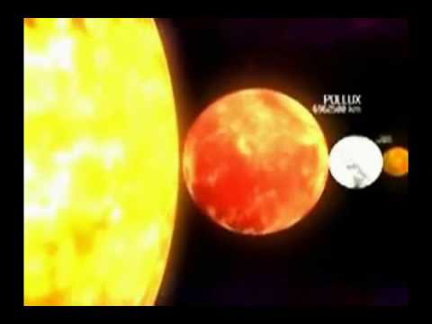 Звезды и планеты - сравнение размеров - YouTube