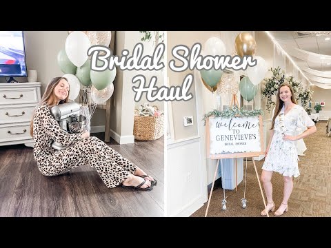 Bridal Shower Haul | Amazon & Target Registry Ideas