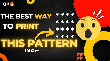 Square Shape Pattern in C++: Print Square Star Pattern in C++ Using Loops
