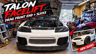 Eagle Talon 2G DSM gets a MAJOR facelift… 2g Dsm Talon Tsi Front Bumper Swap Vlog 101
