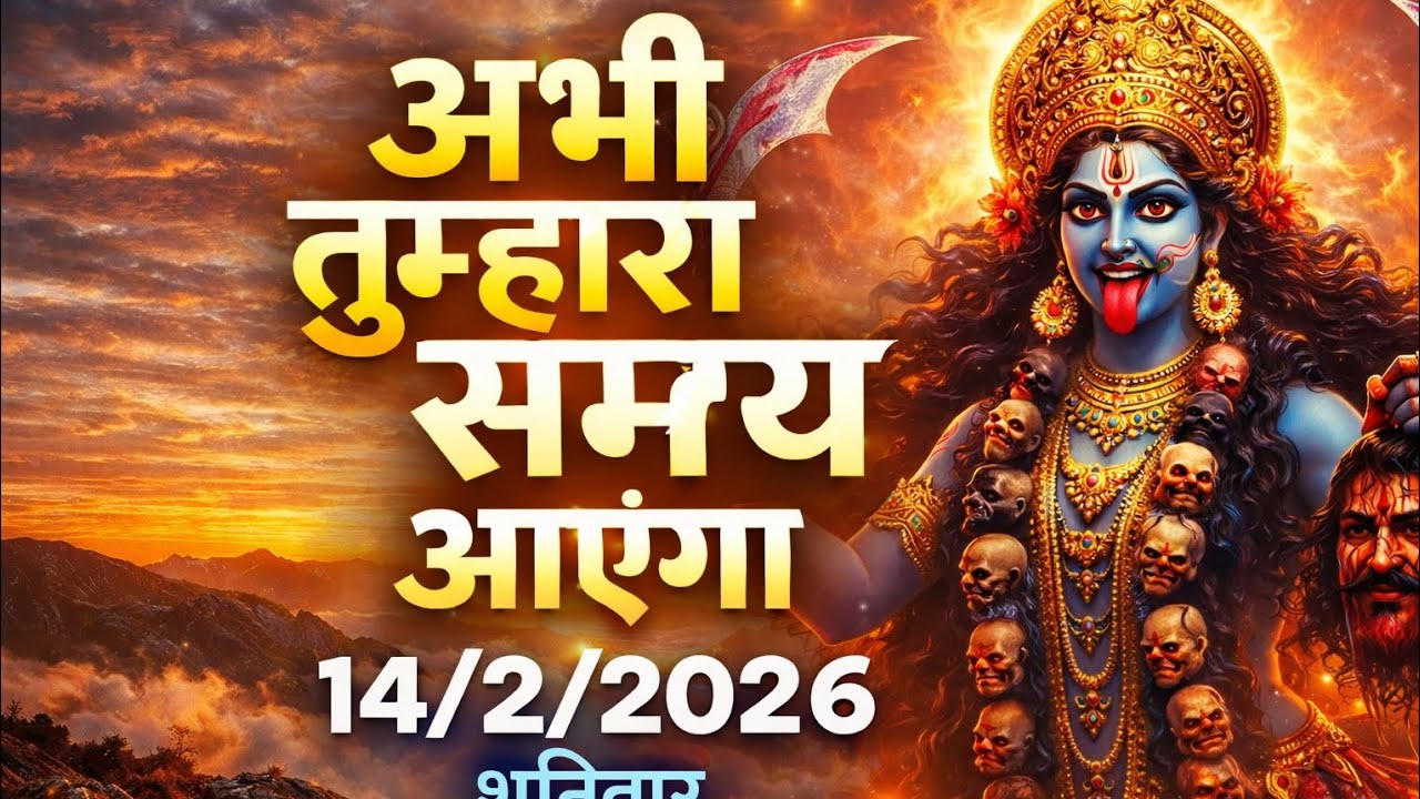999 🔱 काली जी का संदेश 🔱 अभी तुम्हारा समय आएगा 🔱👁️‍🗨️🎁💯🕉️