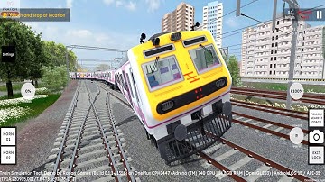 Mumbai Local Train Accident in RG Train Tech Demo Android Gameplay | Indian Train Simulator GAME 3D