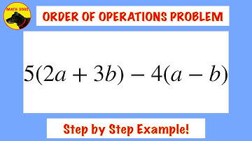 Order of Operations (With Variables!)