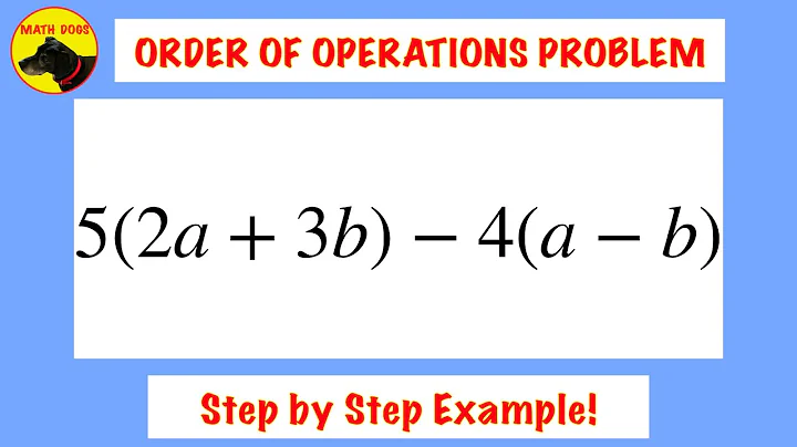 Order of Operations (With Variables!)