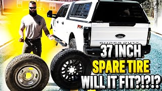 The Truth: Will a 37Inch Spare Tire Fit Your F250?