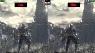 Dark Souls 3 PC Low vs Ultra Graphics Comparison