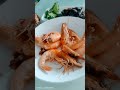 Les Gambas, mon repas du jour à La Marsa