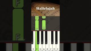 Hallelujah 🎹 A Song That Brings Me Comfort 🎹 The Piano Tutorial The Shorts