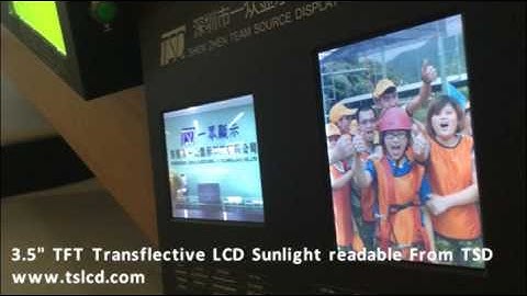 3 5 inch tft lcd transflective type