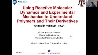 EASF Webinar S01E10 (2020/09/13): Dr. Aniruddh Vashisth