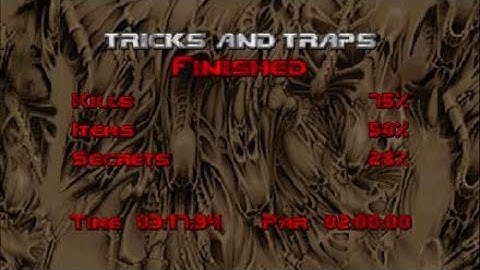 DOOM 2 Hell on earth - Map 8 Tricks and Traps