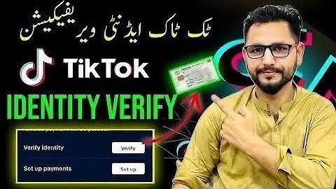 How To Verify Tiktok Creator Reward Program Identity | Verify Identity Tiktok | Tiktok Crp Identity