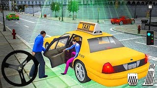 Taxi Driver Game 2019 - Yellow Cab Service Duty Simulator - Android Gameplay screenshot 2