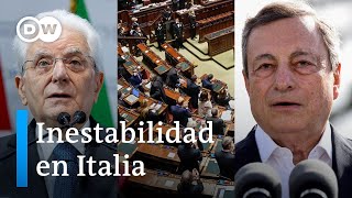 Incertidumbre por la posible caída del gobierno en Italia