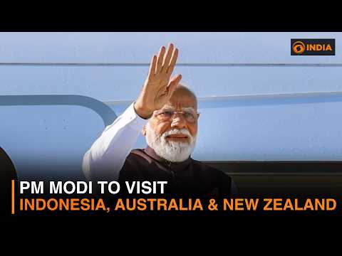 PM Modi embarks on 3-nation tour to Indonesia, Australia, New Zealand & more | DD India News Hour