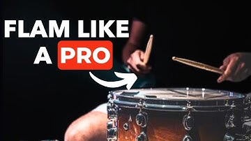 Learn how to play the FLAM like a Pro Drummer!