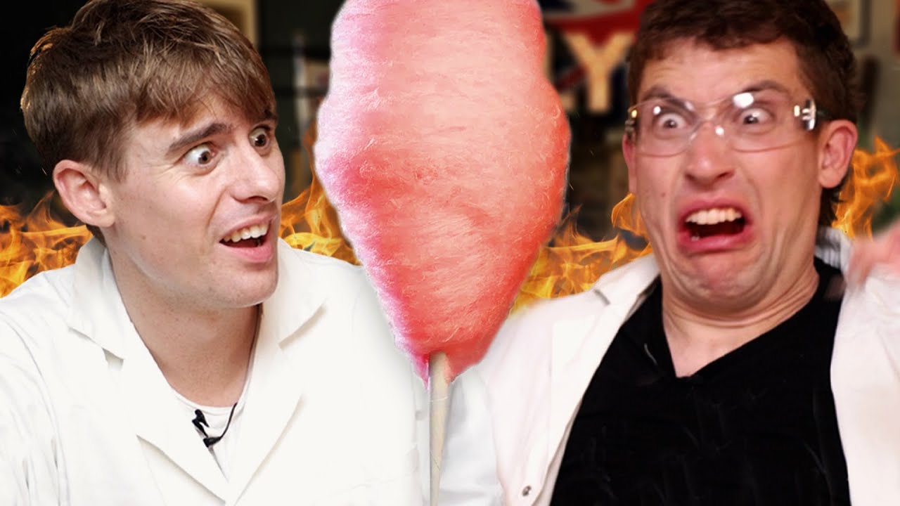 We Made The World’S Spiciest Cotton Candy!!! (Send Help)