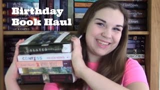 Birthday Book Haul @katskywriter24