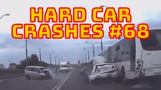 HARD CAR CRASHES | WRECKED CARS | FATAL ACCIDENT | CREEPY CAR CRASHES - COMPILATION #68