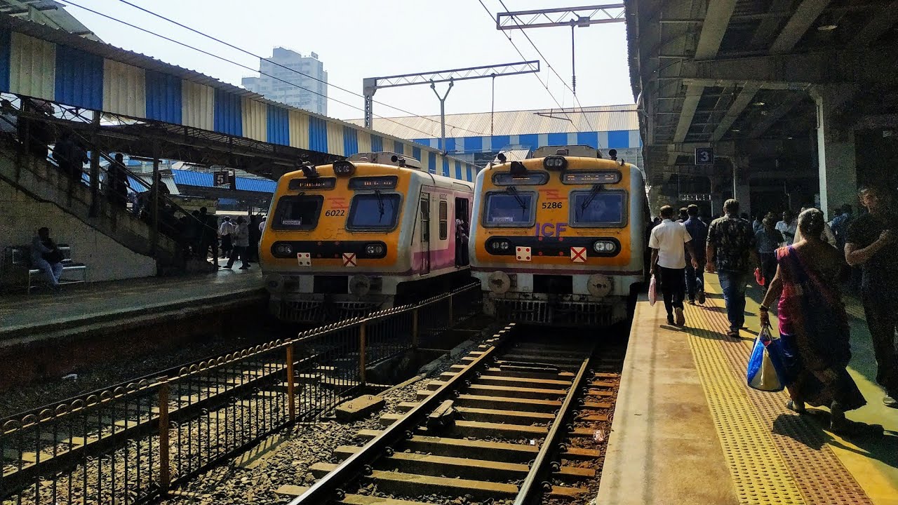 Mumbai Local Train Khadavli Station Cinematic videos Mumbai Max.
