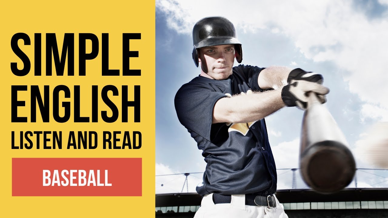 What is baseball? - Listen and Read Simple English for Beginners