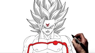 How To Draw Omni Goku Step By Step Dragonball