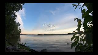 Lake Barkley - Full Afternoon & Night Boat Traffic GoPro & Sony