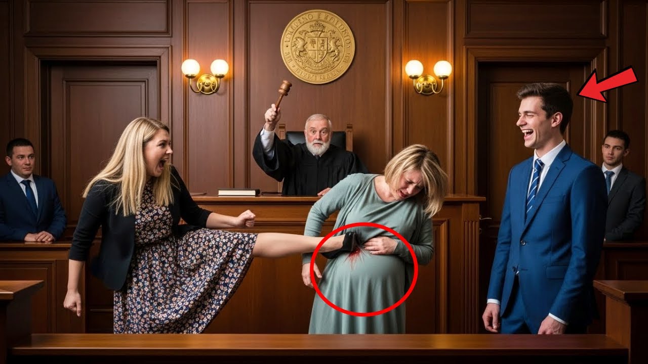 Älskarinna Sparkar Hustrun I Domstolen — Miljonär Har Ingen Aning Om Att Domaren Är Hennes Far