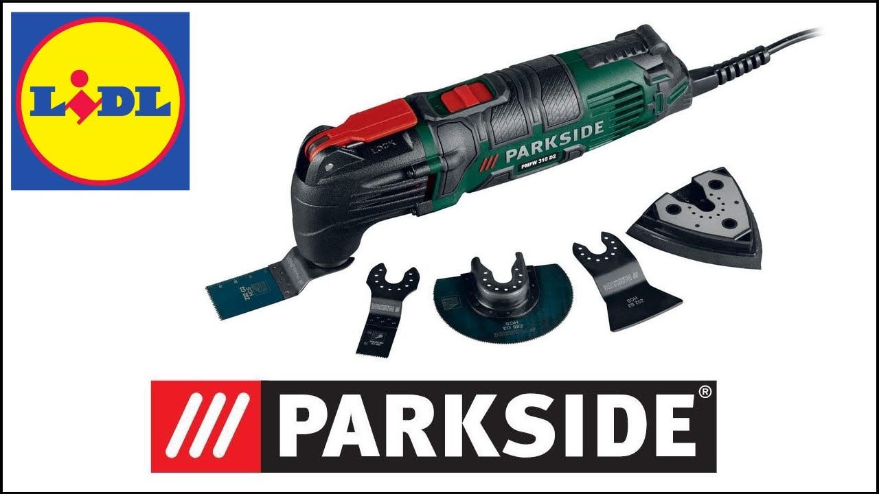 Parkside PMFW 310 D2 Outil multifonction pour scier/séparer/meuler :  : Bricolage