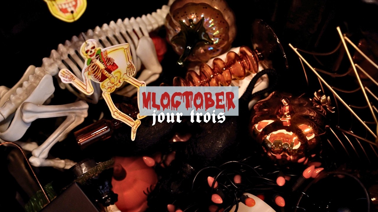 Je décore pour l'automne et l'Halloween 🍂🔥 VLOGTOBER #3
