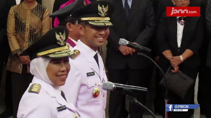 Kofifah Dan Emil Resmi Dilantik Sebagai Gubernur Dan Wagub Jatim