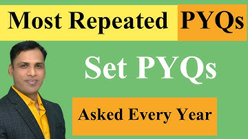 🎯Most Repeated PYQs Asked in JEE on Set 🚀|Dr. Vipin Jaiswal